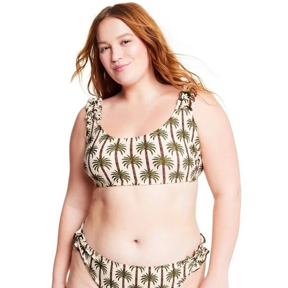 Agua Bendita x Target Palm print bralette bikini top - Picture 9 of 10